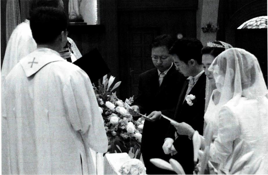 혼인 합의는 사제와 증인 앞에서 이루어지는, 철회할 수 없는 서약이다.