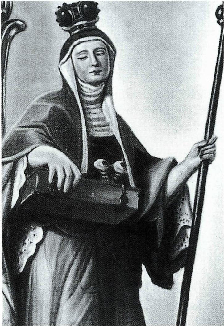 성녀 구네군다.