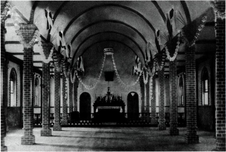 성당 내부 모습.