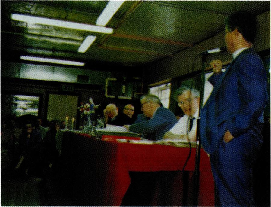 1991년 7월에 개최된 꼰칠리움 회의 모습