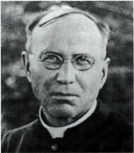 ▲ 설립자 월시 주교(왼쪽)와 프라이스 신부.