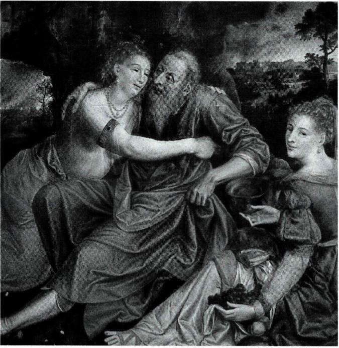 롯이 그의 큰딸과 동침하여 낳은 아들의 이름(왼쪽)에서 유래된 모압의 전경.