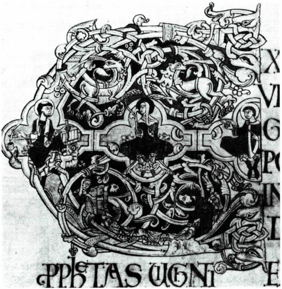 예로니모의 주석서에 실린 성녀 바울라.