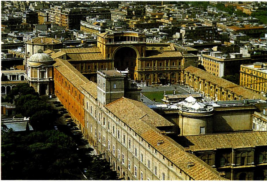 바티칸 박물관 전경.