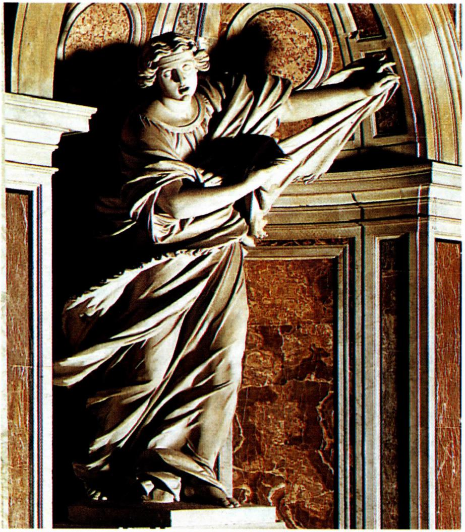 베로니카 성녀(베르니니 작, 베드로 대성전 소장) .