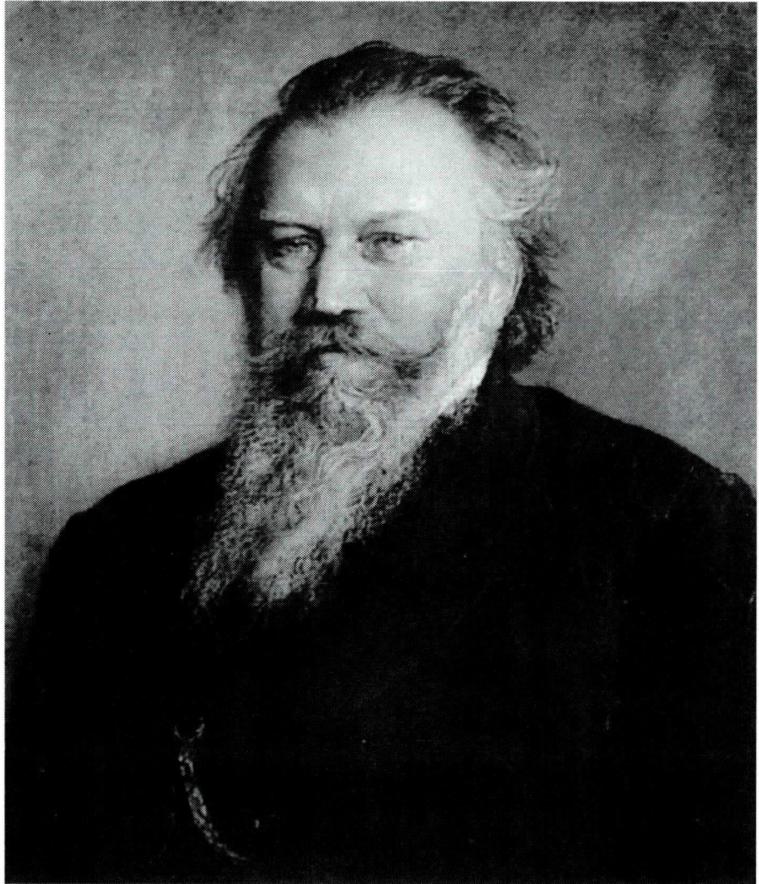 요하네스 브람스.