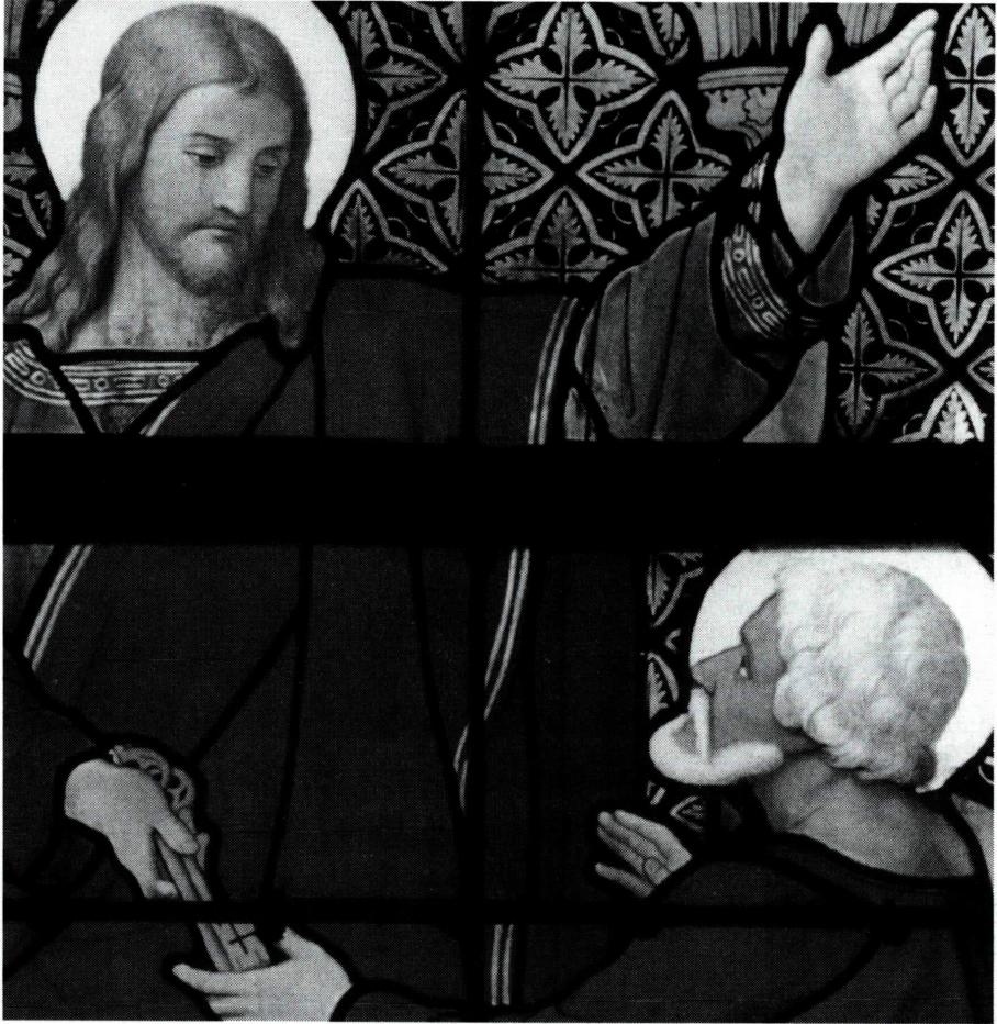 베드로에게 사죄권을 주신 예수.