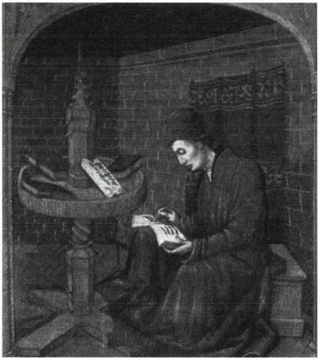 초대 교회의 성서학에서 대표적인 인물인 오리제네스(왼쪽)와 예로니모.