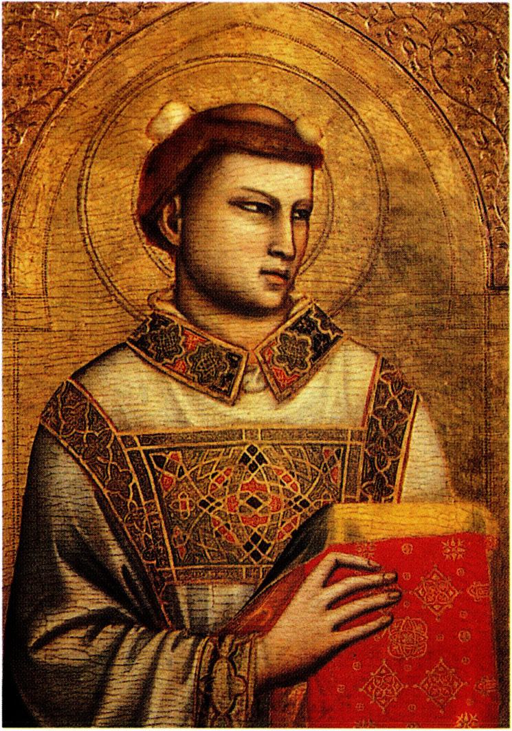 그리스도교의 첫 순교자 성 스테파노.