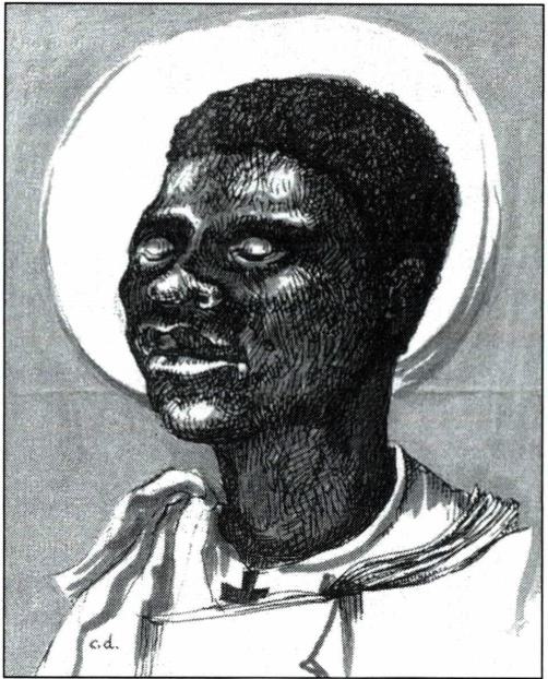 우간다의 순교 성인 가롤로 르왕가.