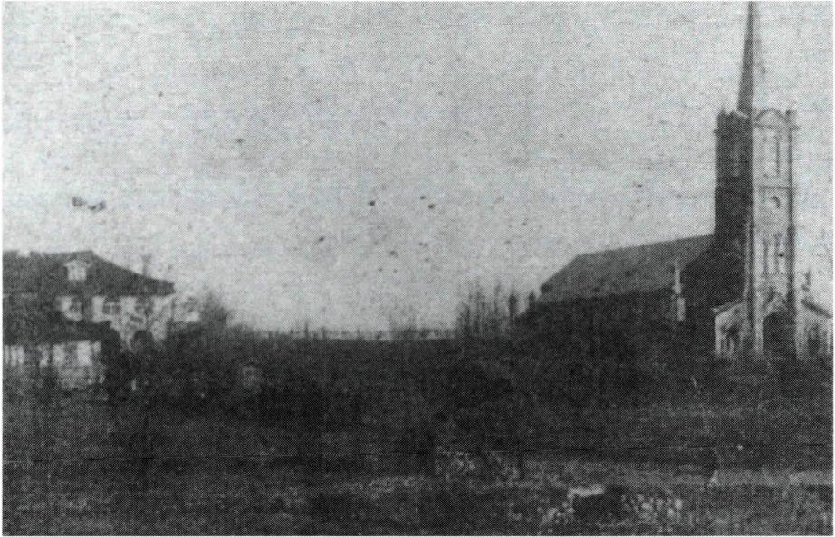 ▲ 의주 성당 전경.