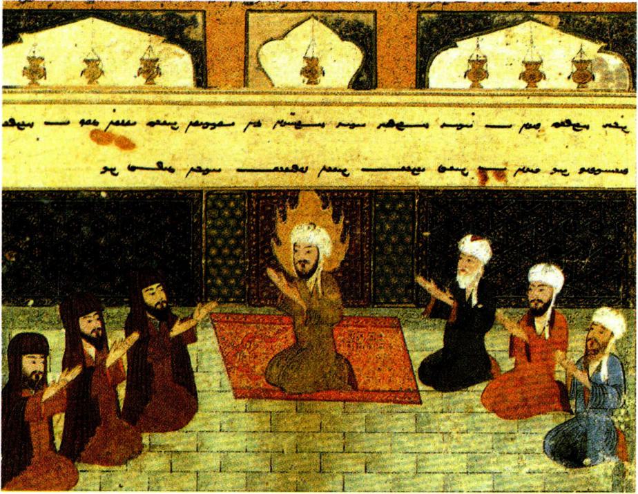 이슬람의 창시자인 무함마드와 예언자들.