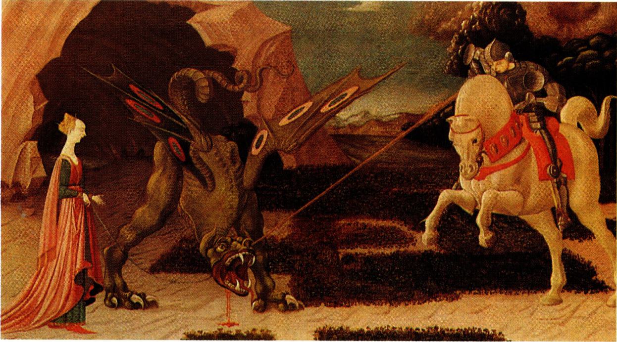 용을 죽이는 성 제오르지오.