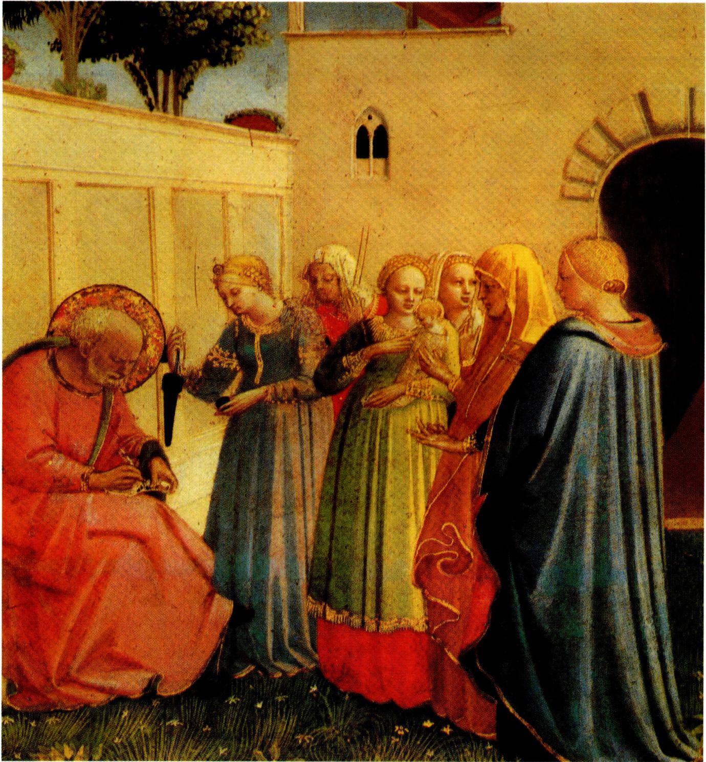 세례자 요한의 이름을 지어주는 즈가리야.