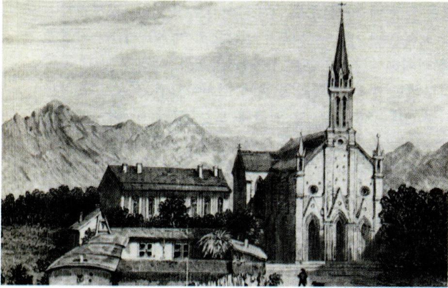 주교좌 성당으로 건립된 당시의 양관 성당