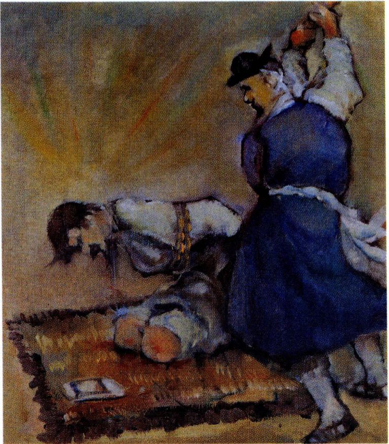 사형의 정법(正法)인 참수형.