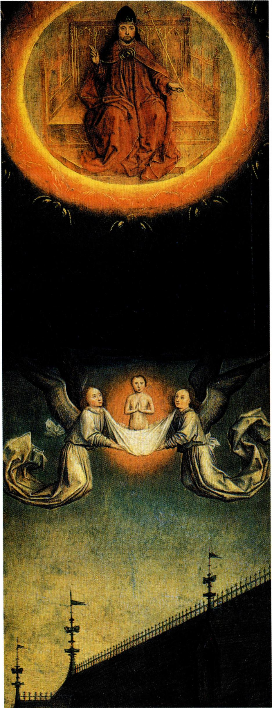 천사들은 죽은 이를 하느님께로 인도한다.