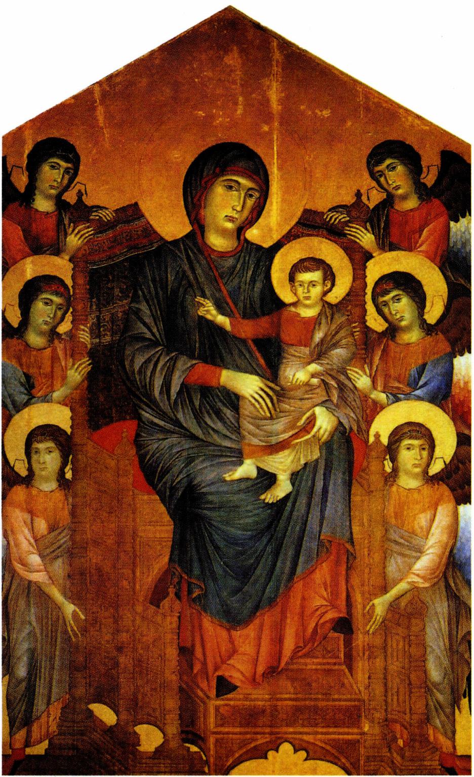 <성모자>(우피치 미술관) .