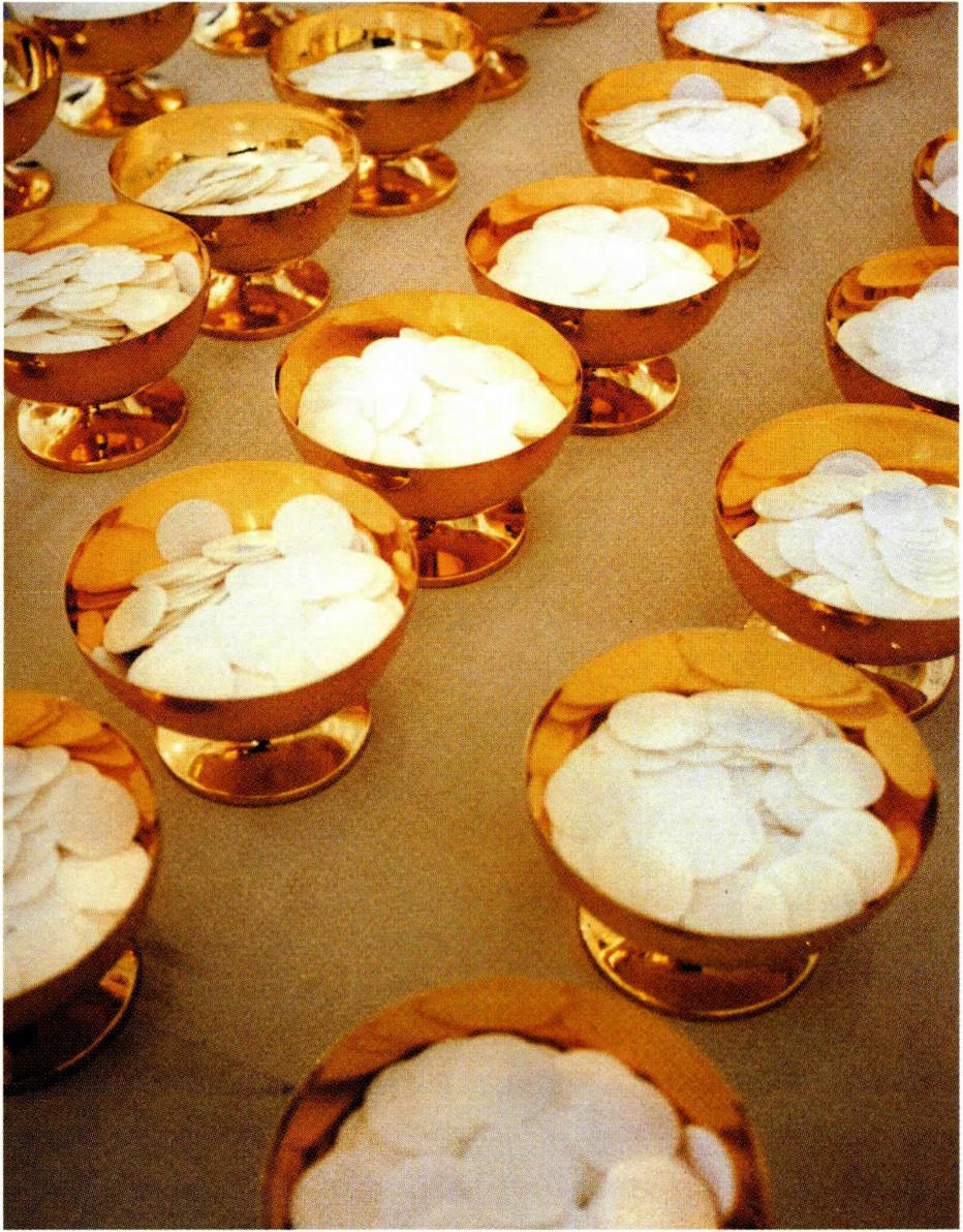 주님의 만찬에서 맺는 친교는 성사적 친교의 표현이다.