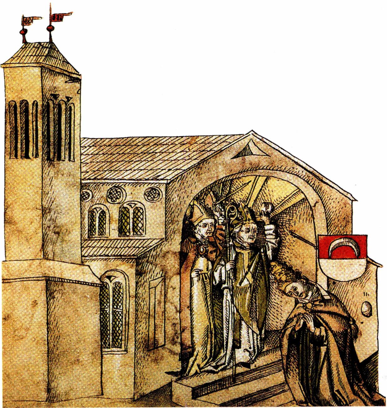 추기경단은 교황청 분규 해결을 위해 베네딕도 13세를 해임하였다(1378년) .