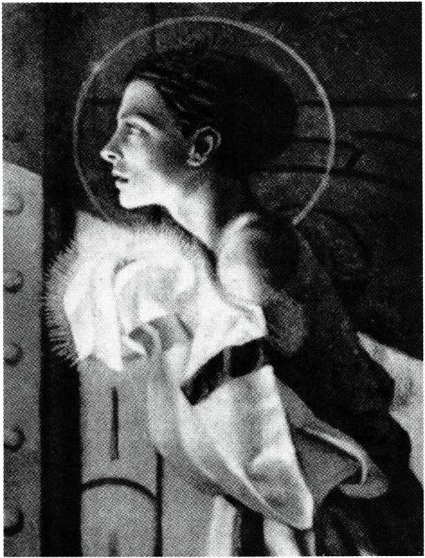 성체를 들고 있는 타르시치오 성인.