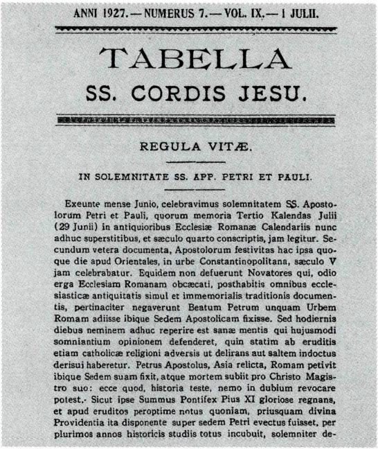 《타벨라》 Tabella