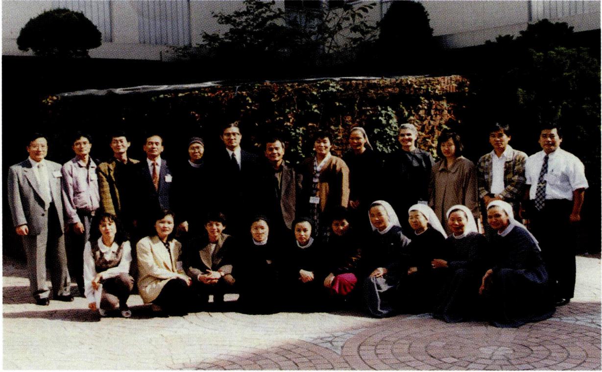 총회를 마친 한국 가톨릭 결핵 사업 연합회 회원들.