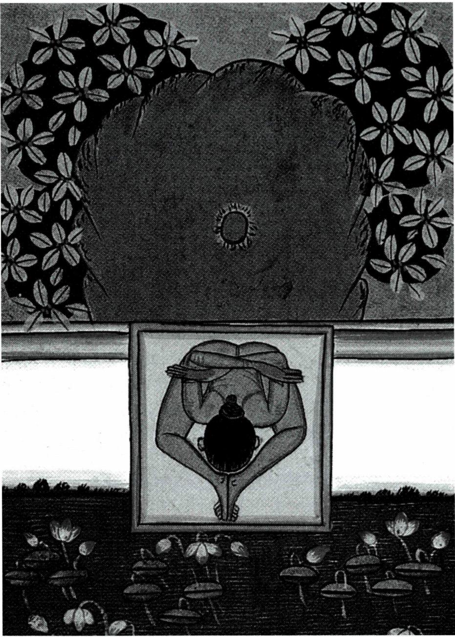 해탈을 위한 수행의 한 방법인 요가.